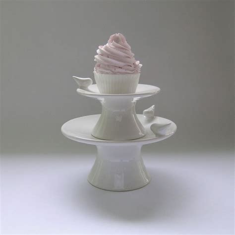 Ceramic Cupcake Stand Jusalpha 3 Tier White Ceramic Cake Stand Cupcake