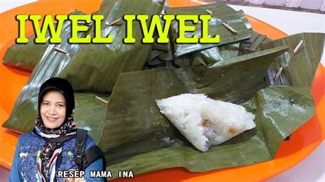 Membuat kue iwel dari ketan hitam. Membuat Kue Iwel Dari Ketan Hitam / Resep Kue Iwel Khas ...