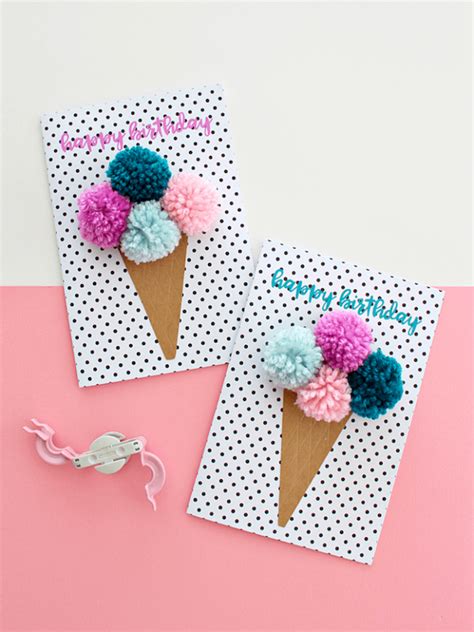 20 Easy And Colorful Diy Birthday Cards For Kids