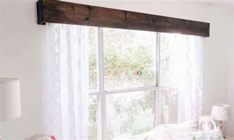 17 Homemade Window Valance Plans You Can Diy Easily Window Valance Diy Wooden Window Valance