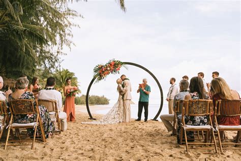 Secret Island Wedding At Kualoa Ranch Oahu Wedding Venue