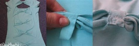 Diy Bow Back Shirt · How To Make A Bow Top · Sewing On Cut Out Keep