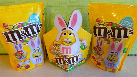 Limited Edition Easter Mandms Candy Pack And Character Dispenser Set