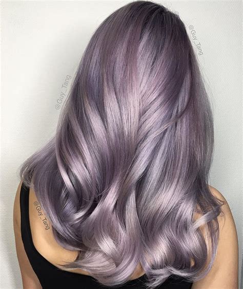 Pin For Later Smoky Lilac Is The Glam Grunge Hair Color You Should Try