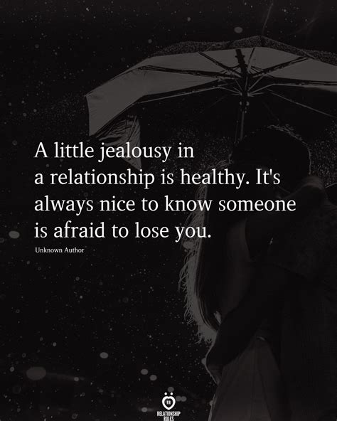 A Little Jealousy In A Relationship Afraid To Lose You Deep