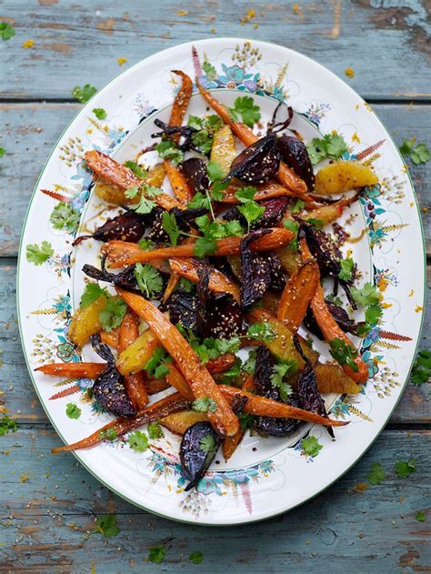 Beetroot Carrot And Orange Salad Vegetable Recipes Jamie Oliver