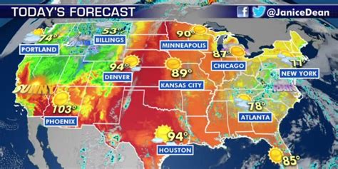 National Forecast For Wednesday June 17 Fox News Video