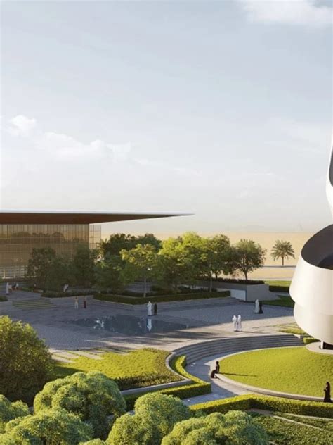 Sharjah Ruler Reveals Foster Partners Designed Cultural Centre