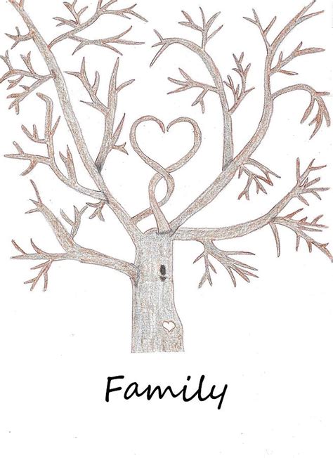 Because of this and more. Family Tree Drawing by Lisa Marie