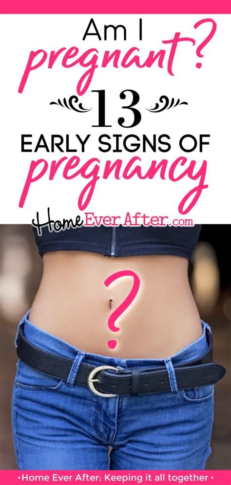Pin On Early Pregnancy Signs