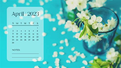 April 2023 Calendar Wallpaper Desktop And Iphone