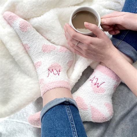 Super Cosy Personalised Slipper Socks Set Of Two By Solesmith