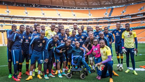 The game will also be live on the sabc sport channel on openview 124 and sabc dtt. Kaizer Chiefs touching lives - Kaizer Chiefs