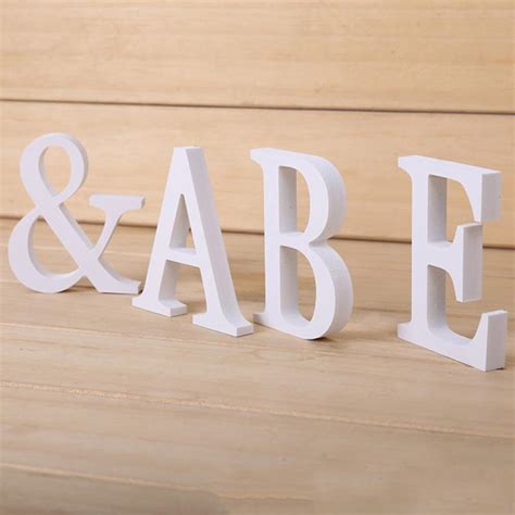 Check spelling or type a new query. DIY Home Decor Wooden Letters For Wedding Party Home Decoration Wood Craft Wooden Nautical Decor ...