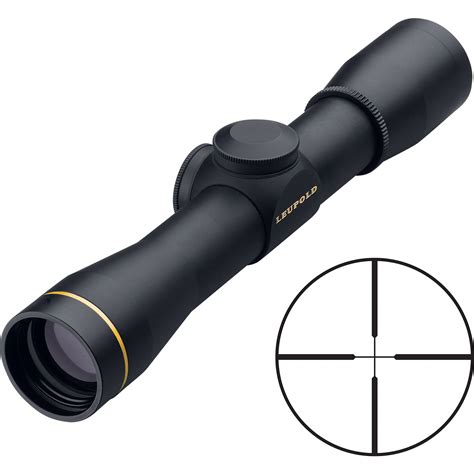 Leupold 4x28 Fx Ii Riflescope W Duplex Matte Black 58750 Bandh