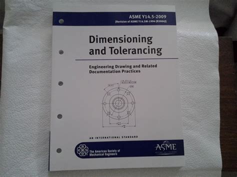 Asme Y145 Dimensioning And Tolerancing 2009 Engineering Drawing And