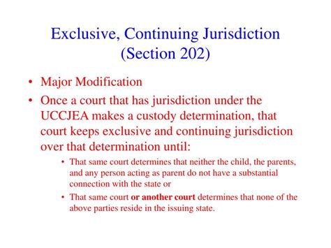 Ppt The Uniform Child Custody Jurisdiction And Enforcement Act