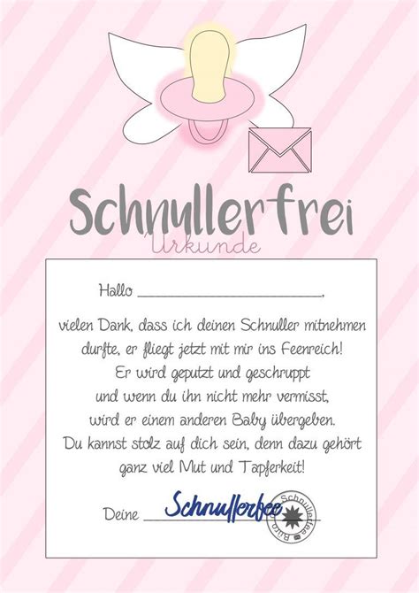 Kalender kostenlos zum ausdrucken & als download. Schnullerfee Brief Vorlage Zum Ausdrucken | Prinzessin ...