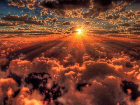 Heaven Up Above Earth Pictures Beautiful Sunset Scenery