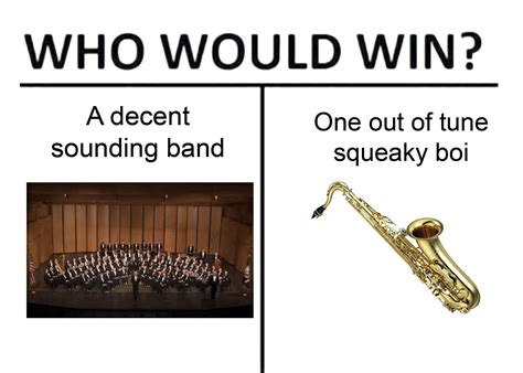 Band Memes Saxophone Nagle Dziecko