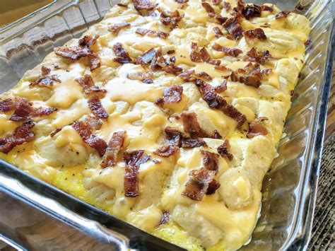 Bacon Egg And Cheese Biscuit Bake The Skinnyish Dish