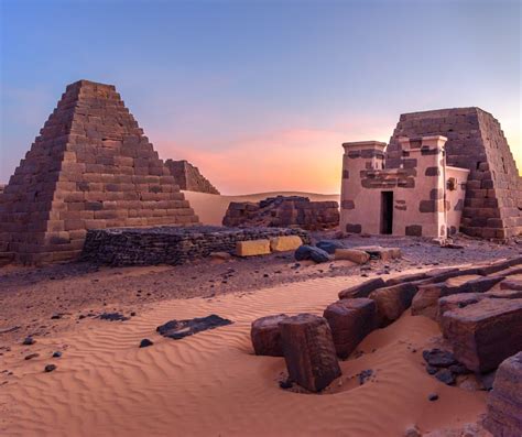 Pyramids Of Sudan Hidden Wonders Inverted Atlas