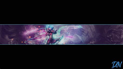 League Of Legends Speed Art Gfx Youtube Banner Youtube