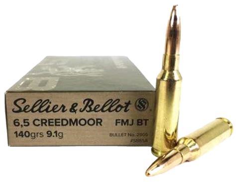 Sellier And Bellot 65 Creedmoor Ammunition 500 Rounds Ammunitionsinbulk