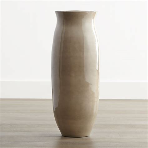 Hewett Tall Ceramic Floor Vase Crate And Barrel