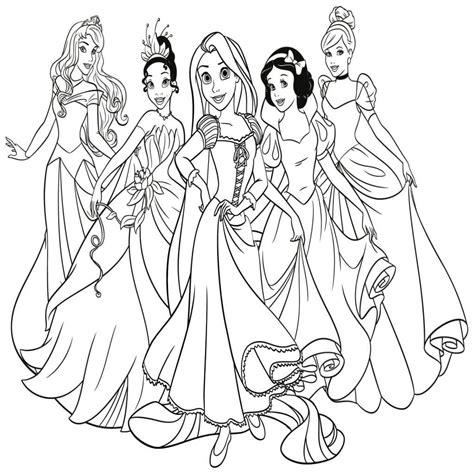 Los Dibujos de Princesas a Lápiz para la Pequeñita que más Amas