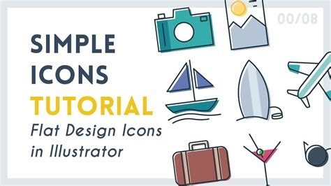 Create Simple Icons Illustrator Tutorial