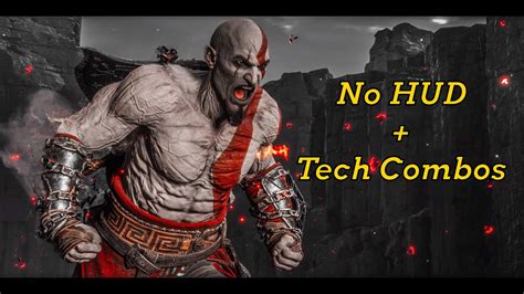 God Of War Ragnarok No Hud Tech Combos God Killer Challenge YouTube