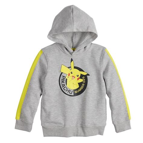 Pikachu Kids Hoodie Pikachu Hoodie Hoodies Pokemon Sweatshirt