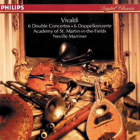 Vivaldi 6 Double Concertos Marriner Asmf Amazones Cds Y Vinilos