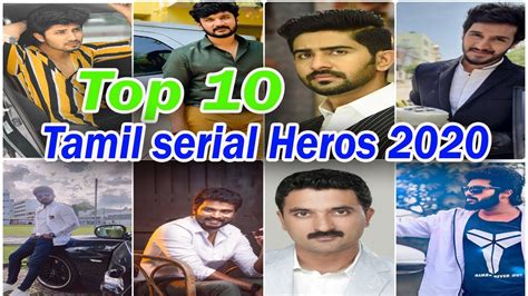 Top 10 Tamil Serial Actors Of 2020 Best Actors In Tamil Serial Sun