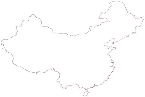 Free China Outline Download Free China Outline Png Images Free Images