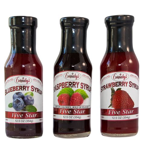 Gourmet Fruit Syrups By The Case