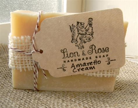 Essence of o, selling handmade natural soap including clear glycerin soap, european olive oil, liquid glycerin soap. Lion & Rose Handmade Soap Blog: New Packaging and Big News!