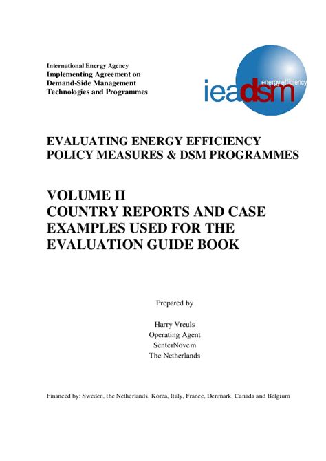 Maybe you would like to learn more about one of these? (PDF) Evaluating energy efficiency policy measures & DSM programmes | Harry Vreuls - Academia.edu
