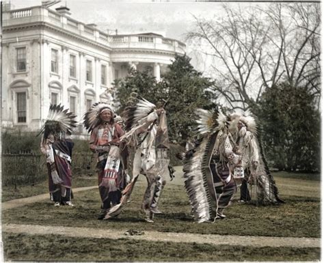 Sicangu Lakota Washington Delegation From The Rosebud Reservation S D At The White House