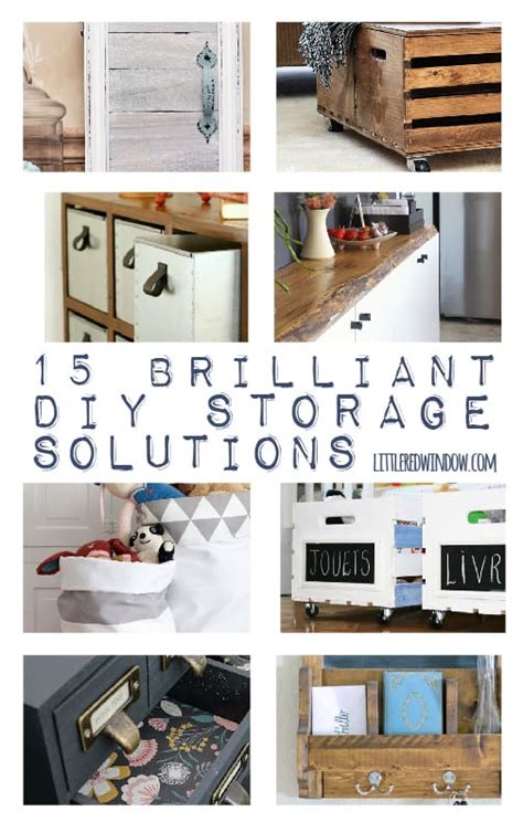 15 Brilliant Diy Storage Solutions Little Red Window