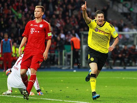 Le klassiker entre le bayern munich et le borussia dortmund est la rencontre la plus attendue en bundesliga chaque saison. Gala gegen die Bayern: Meister Dortmund holt auch den DFB ...