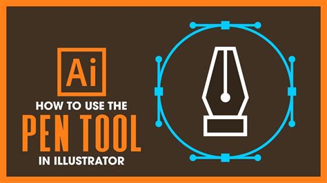 How To Use The Pen Tool In Illustrator Youtube