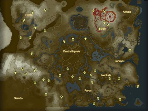 Botw Lynel Map