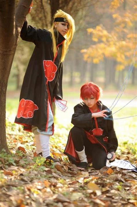 Deidara And Sasori Cosplay Your Daily Anime Wallpaper And Fan Art