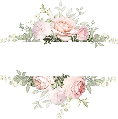 Download Transparent Pink Watercolor Flower Png Vecto