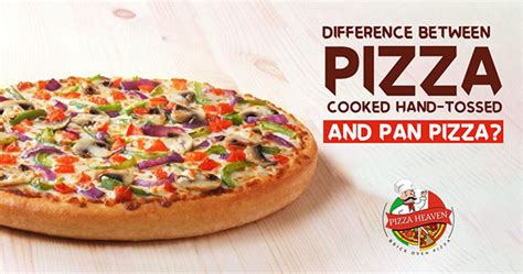 Have you ever wondered what is the difference between a pan pizza and a hand tossed pizza? Difference between pizza cooked hand-tossed & pan pizza on ...