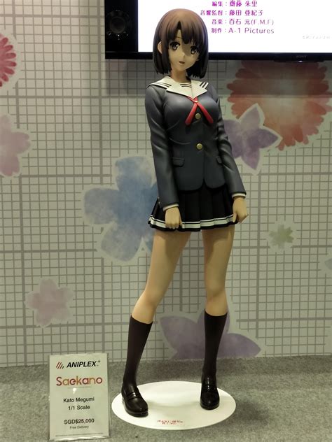 If they can save $1,000 a year, then those dreams can be made real with 23 years of patience and sensible. $25.000 life-size Megumi figure : Saekano