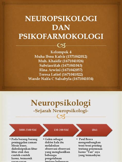 Neuropsikologi Dan Psikofarmokologi Pdf