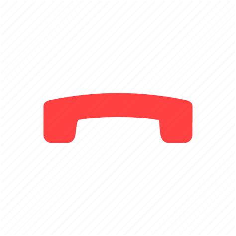 Call End Finish Phone Red Talk Icon Download On Iconfinder